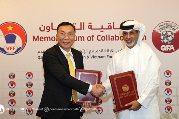 Việt Nam và Qatar hợp tác phát triển bóng đá - Anh 1