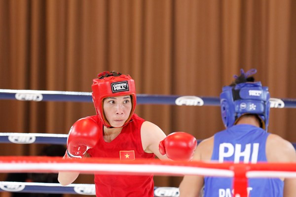 SEA Games 32: Boxing Việt Nam giành liên tiếp 2 HCV, hoàn thành chỉ tiêu đề ra - Anh 1