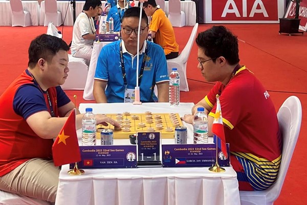 Cờ tướng Việt Nam vượt chỉ tiêu tại SEA Games 32 - Anh 1