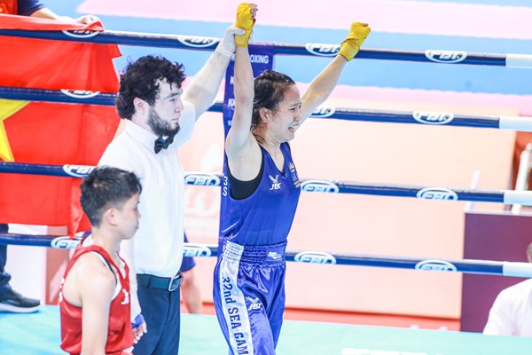 Võ sĩ Kick Boxing Nguyễn Thị Hằng Nga vô địch 3 kỳ SEA Games liên tiếp - Anh 2