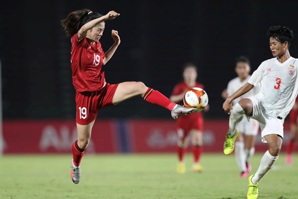 Thắng Myanmar, tuyển nữ Việt Nam lần thứ tám vô địch SEA Games - Anh 2