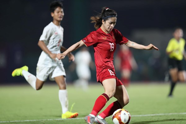 Thắng Myanmar, tuyển nữ Việt Nam lần thứ tám vô địch SEA Games - Anh 3