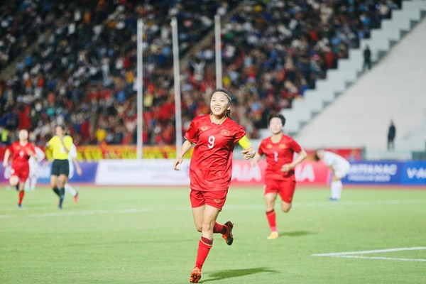 Thắng Myanmar, tuyển nữ Việt Nam lần thứ tám vô địch SEA Games - Anh 1