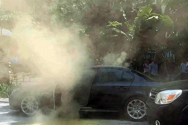 Bộ Công an khuyến cáo người dân các biện pháp phòng ngừa, xử lý khi xảy ra cháy xe ô tô, xe máy - Anh 1