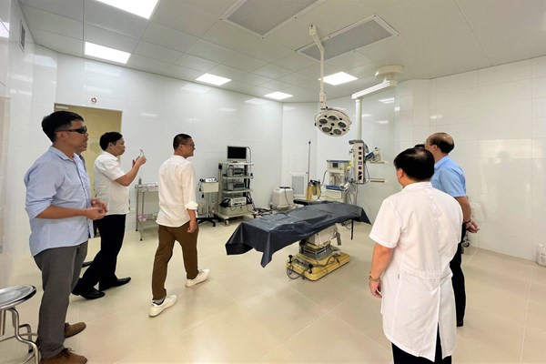 Tập đoàn Sun Group chuyển giao tòa nhà khám chữa bệnh hiện đại cho BVĐK Định Hóa (Thái Nguyên) - Anh 4