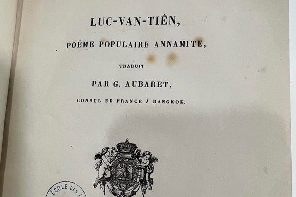 Thư viện Bulac, Paris : Lưu trữ nhiều ấn bản cổ của Việt Nam - Anh 2