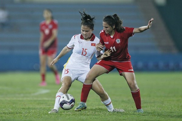 U20 nữ Việt Nam sớm lọt vào vòng chung kết giải châu Á - Anh 1