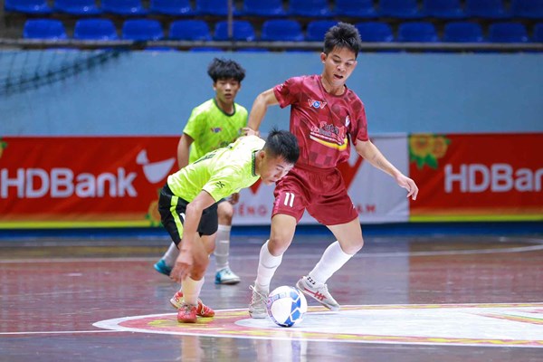 Xác định 4 đội mạnh nhất tại Giải Futsal Sinh viên khu vực Tây Nguyên 2023 - Anh 1