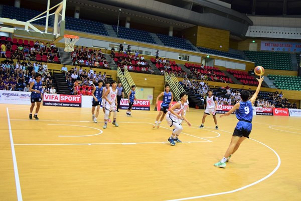 Đà Nẵng: 21 đội dự Giải bóng rổ trẻ 5x5 U16 vô địch quốc gia - Anh 1