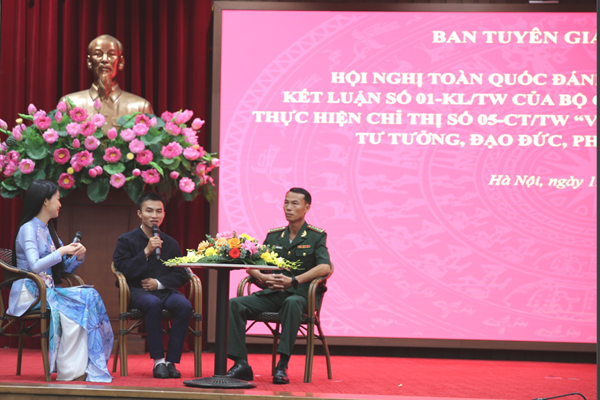 Đẩy mạnh học tập và làm theo Bác gắn với phát huy hệ giá trị quốc gia, văn hoá, gia đình và chuẩn mực con người Việt Nam - Anh 5