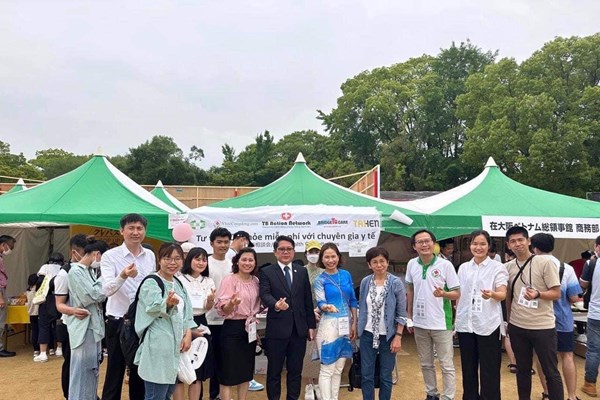 Hơn 100.000 người tham dự Lễ hội Việt Nam năm 2023 tại Osaka - Anh 2