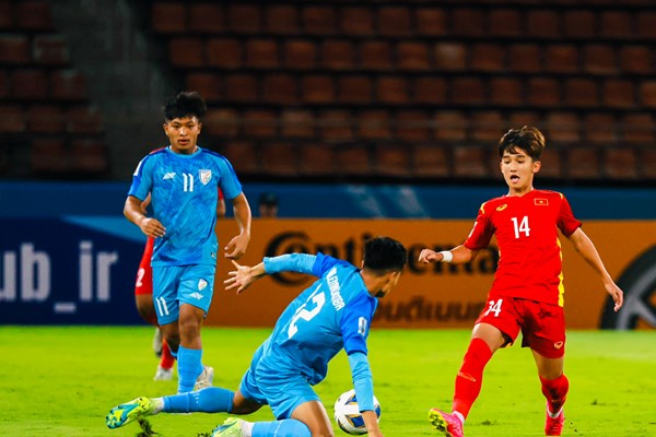 U17 Việt Nam không có được kết quả như ý tại trận ra quân giải châu Á - Anh 1
