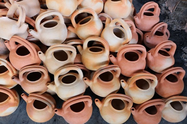 Làng nghề gốm mộc Phổ Khánh bắt nhịp thị trường - Anh 3