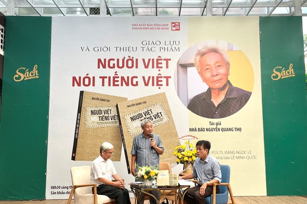 “Người Việt nói tiếng Việt”: Không chỉ là từ điển tham khảo tiếng mẹ đẻ - Anh 1