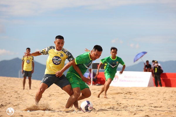 Năm đội tham dự Giải bóng đá bãi biển VĐQG 2023 - Anh 1