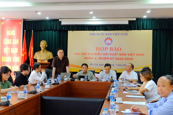 Đại hội đại biểu Hội Xuất bản Việt Nam khóa V diễn ra ngày 12.7 tới - Anh 1