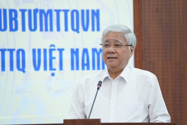 Sơ kết 5 năm thực hiện Nghị quyết về chức năng giám sát, phản biện xã hội của MTTQ Việt Nam - Anh 2