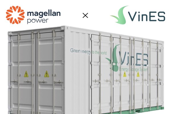 Vines và Magelan Power ký kết Biên bản ghi nhớ đưa giải pháp pin lưu trữ năng lượng vào thị trường Australia - Anh 1