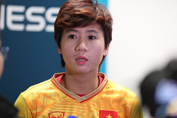 Toàn đội sẽ thi đấu bằng ý chí, tinh thần người phụ nữ Việt Nam - Anh 1