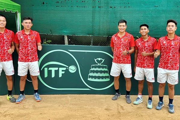 Tuyển quần vợt Việt Nam thi đấu Davis Cup nhóm III - Anh 1