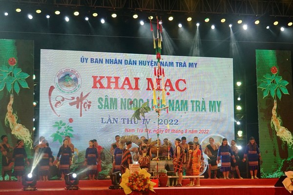 Quảng Nam: Lễ hội sâm “Ngọc Linh– Khát vọng vươn xa