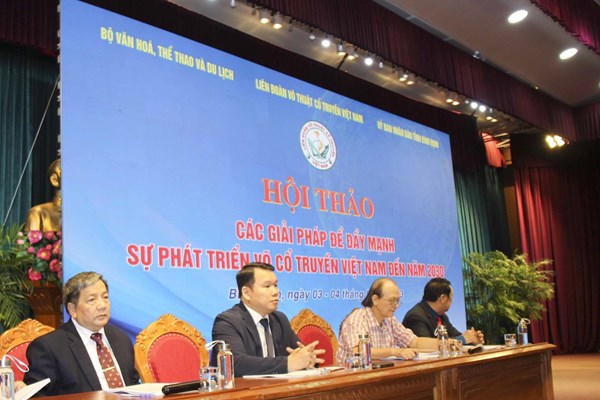 Đề xuất đưa võ cổ truyền vào trường học, trình UNESCO là Di sản văn hóa của nhân loại - Anh 1