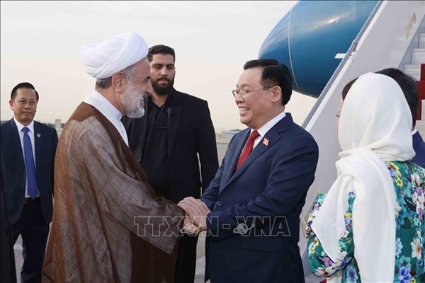 Chủ tịch Quốc hội Vương Đình Huệ thăm chính thức Cộng hòa Hồi giáo Iran - Anh 1