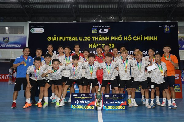 Tân Hiệp Hưng vô địch giải Futsal U20 TP.HCM - Anh 1