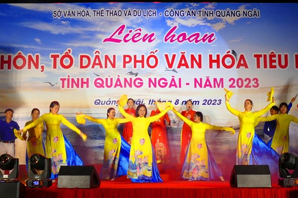 Liên hoan thôn, tổ dân phố văn hóa tiêu biểu tỉnh Quảng Ngãi - Anh 2