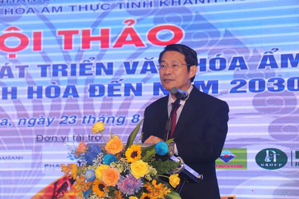 Hội thảo “Tầm nhìn và phát triển văn hóa ẩm thực tỉnh Khánh Hòa đến năm 2030” - Anh 1