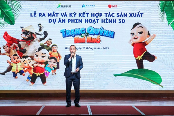 Đưa văn hoá Việt vào “siêu phẩm” hoạt hình 3D “Trạng Quỳnh thời Nhí Nhố” - Anh 1