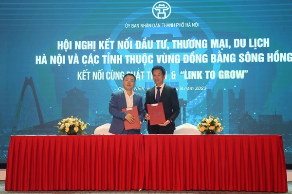 Kết nối đầu tư, thương mại Hà Nội và các tỉnh Đồng bằng sông Hồng - Anh 1