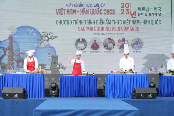 Nhiều hoạt động đặc sắc tại Ngày hội Ẩm thực, Văn hoá Việt Nam - Hàn Quốc 2023 - Anh 3