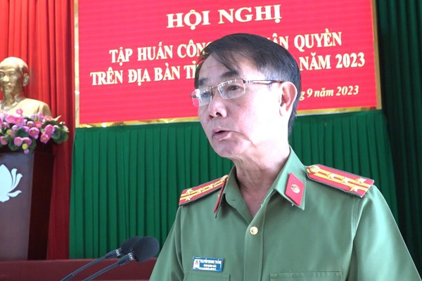 Lâm Đồng tổ chức Hội nghị tập huấn công tác nhân quyền - Anh 1
