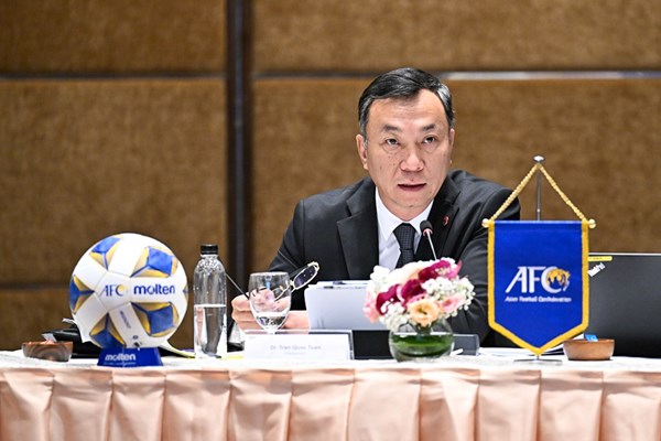 Chủ tịch VFF làm Trưởng đoàn AFC điều hành môn bóng đá nam, nữ tại Asian Games 19 - Anh 1