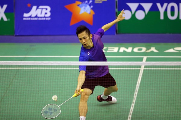 Tiến Minh bị loại trong ngày khởi tranh Giải cầu lông Vietnam Open 2023 - Anh 1