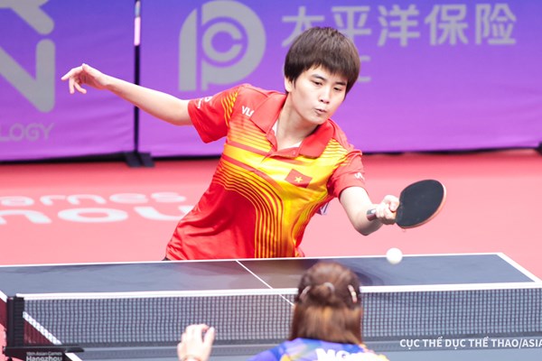 Asian Games 19: Bóng bàn Việt Nam vào vòng 16 đội - Anh 1