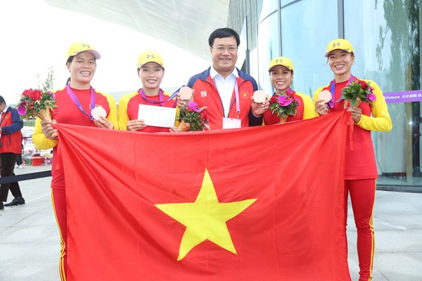 Rowing tiếp tục hy vọng mang huy chương cho Thể thao Việt Nam - Anh 1