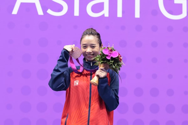 Dương Thuý Vi giành HCĐ Asian Games 19 - Anh 4