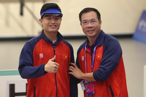Phạm Quang Huy giành HCV đầu tiên cho Việt Nam tại  Asian Games19: Sự kế thừa xứng đáng - Anh 3
