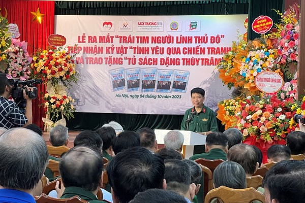 Ra mắt CLB và ấn phẩm “Trái tim người lính Thủ đô” - Anh 4