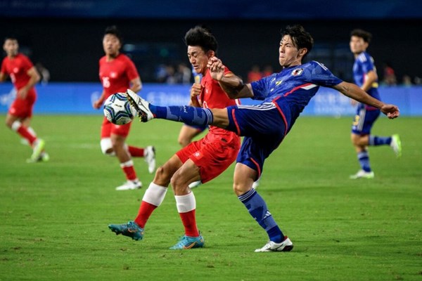 Xác định trận chung kết môn bóng đá nam Asian Games 19 - Anh 1