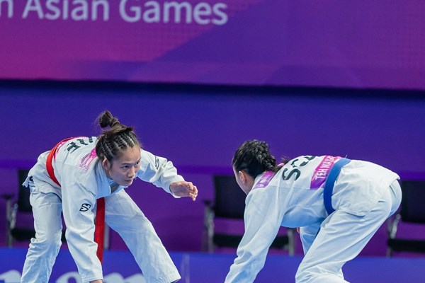 Jujitsu mang về thêm 1 HCĐ cho Thể thao Việt Nam tại Asian Games 19 - Anh 1