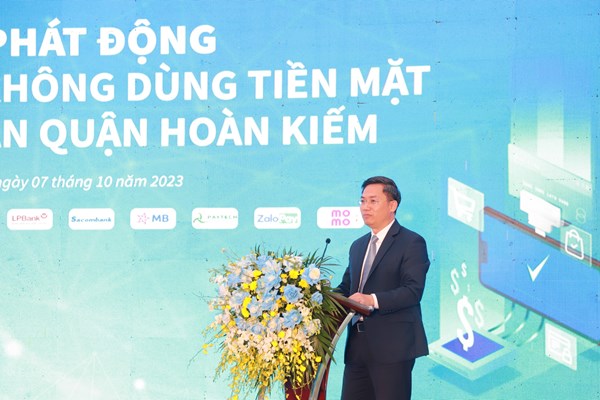 Hà Nội: Triển khai thanh toán không dùng tiền mặt tại quận Hoàn Kiếm