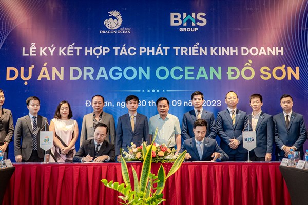 BHS Group chính thức hợp tác phát triển kinh doanh dự án Dragon Ocean Đồ Sơn - Anh 1