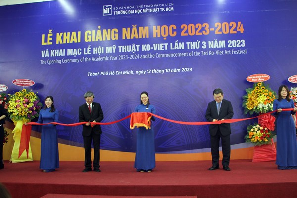 Khai mạc Lễ hội mỹ thuật Ko-Viet năm 2023 - Anh 1