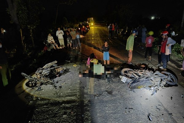 Gia Lai: Điều tra vụ tai nạn giao thông đặc biệt nghiêm trọng khiến bốn thanh niên tử vong - Anh 1