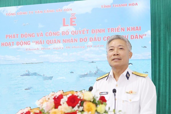Tổng công ty Tân Cảng Sài Gòn nhận đỡ đầu con ngư dân tại Thanh Hóa - Anh 2