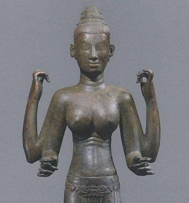 Liên quan đến bức tượng đồng nữ thần Durga 4 tay vừa mới được trao trả: Không rõ thời gian, địa điểm phát hiện bị trộm cắp - Anh 2