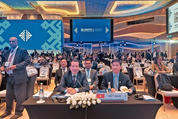 Hội thảo đào tạo cấp quản lý về Chính sách và Chiến lược Du lịch của UNWTO khu vực châu Á - Thái Bình Dương - Anh 1